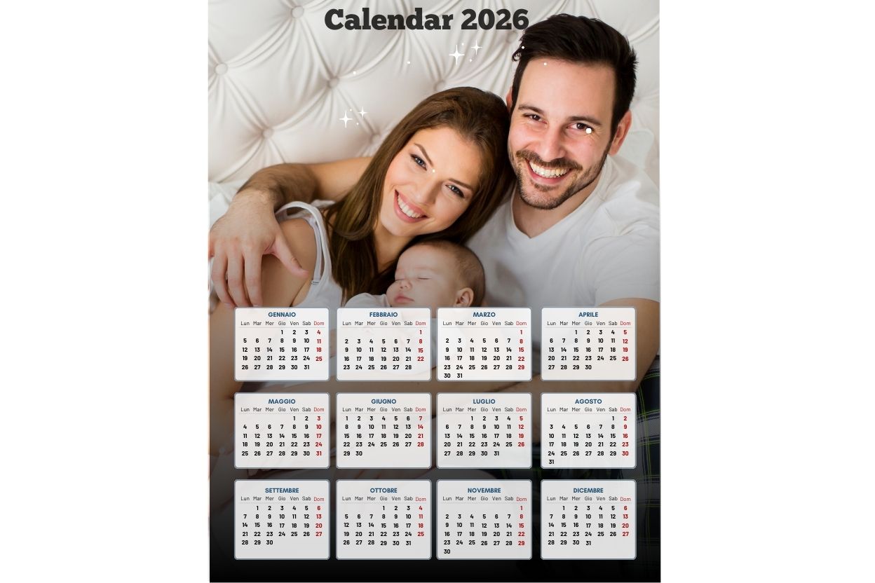 Calendario annuale essential