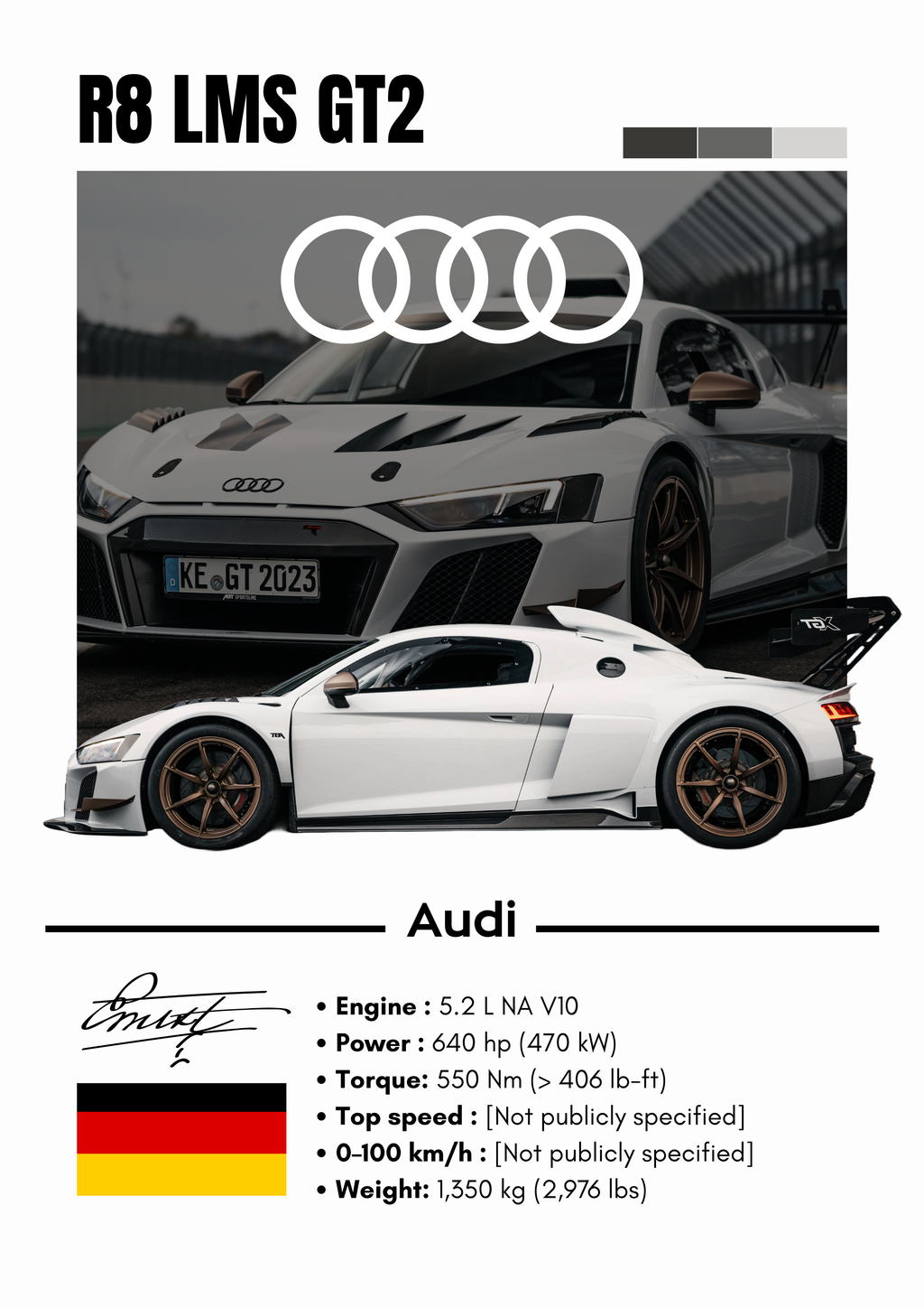 Poster Audi