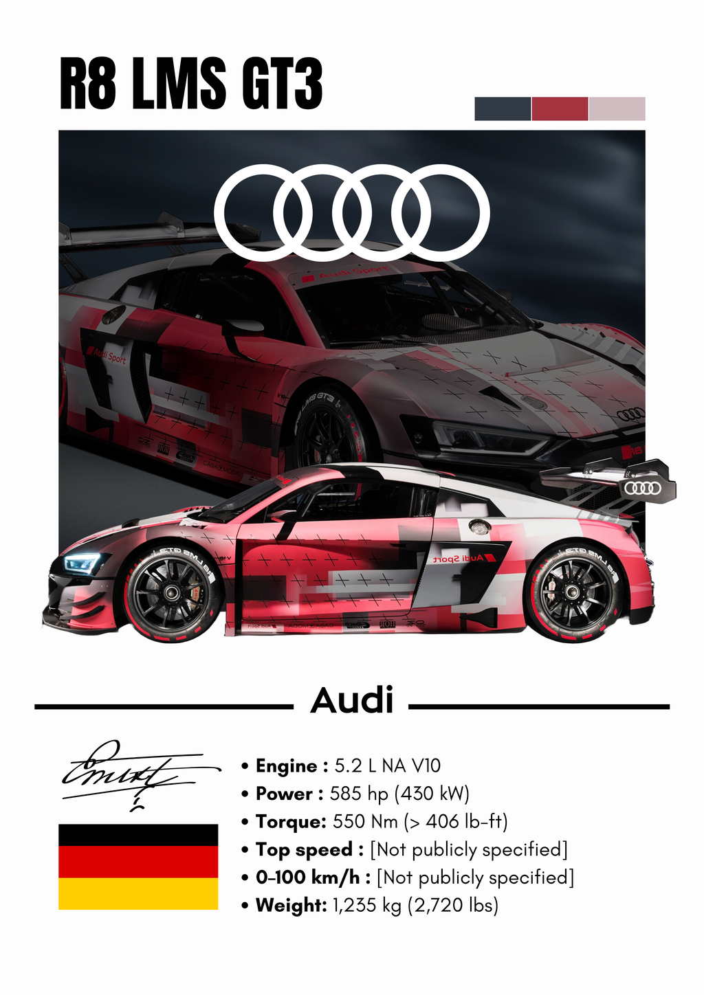 Poster Audi