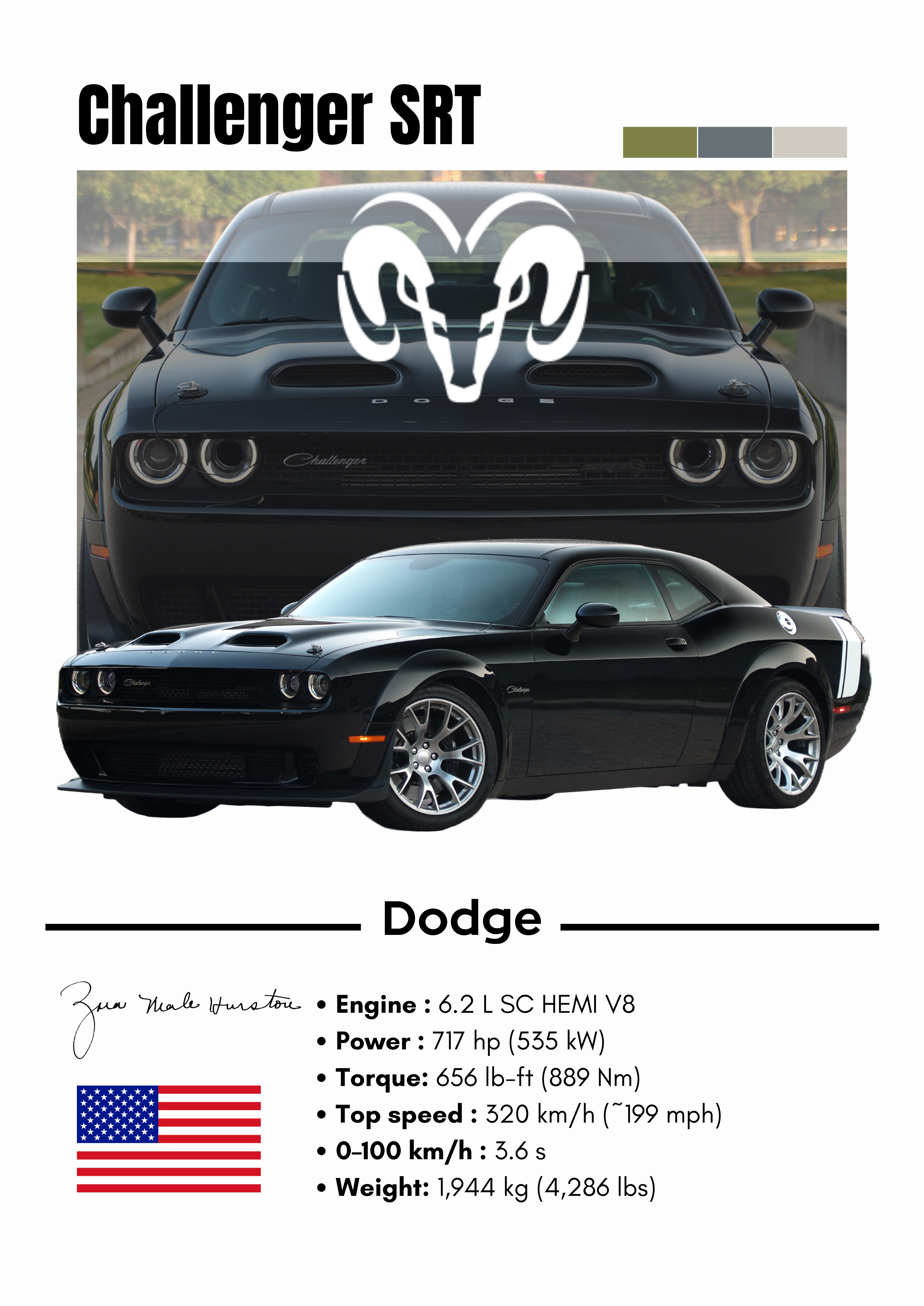 Poster Dodge