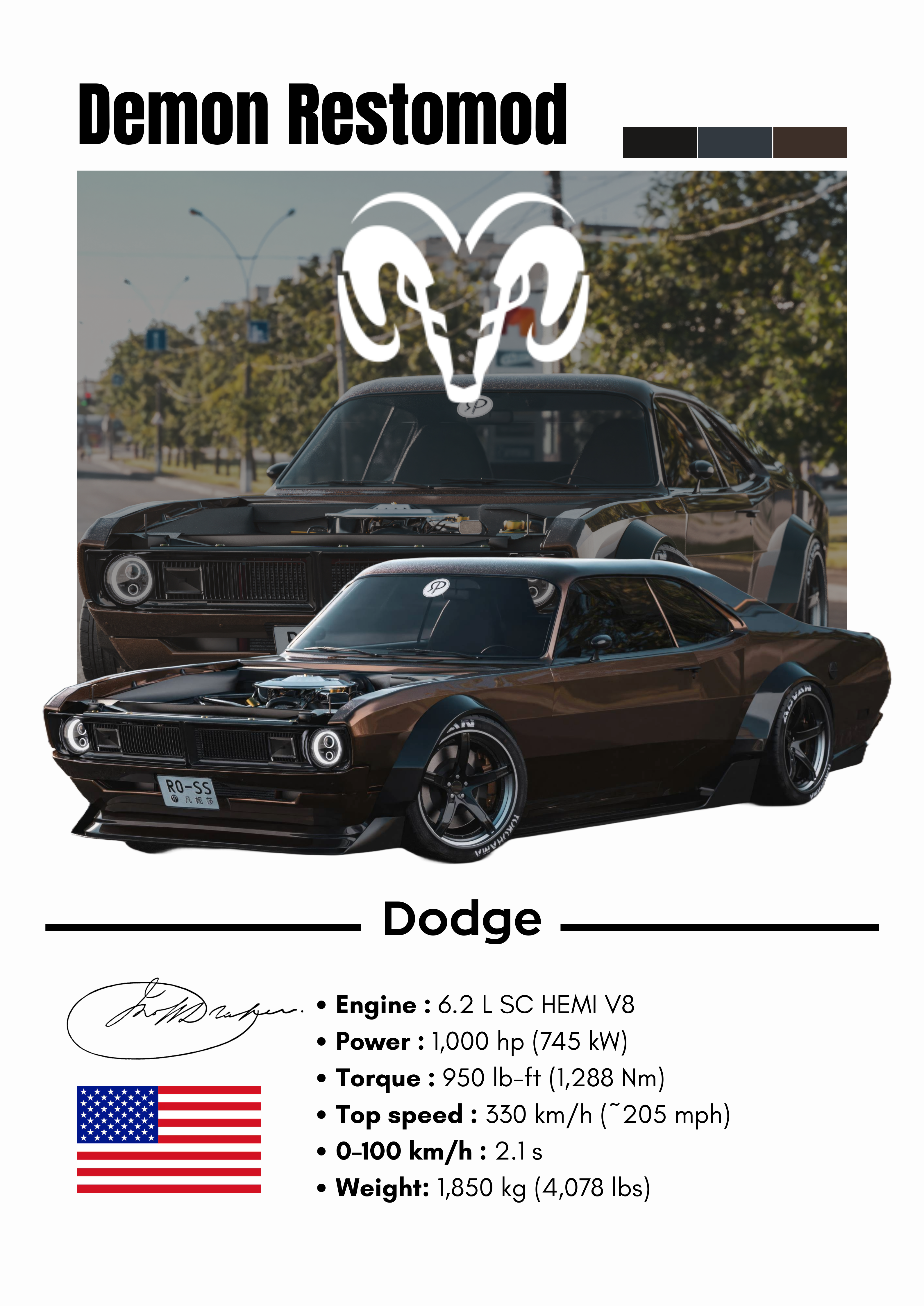 Poster Dodge