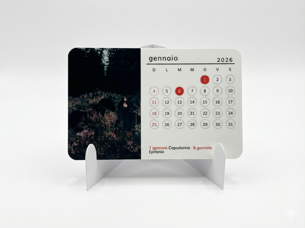 Calendario a schede 85x55