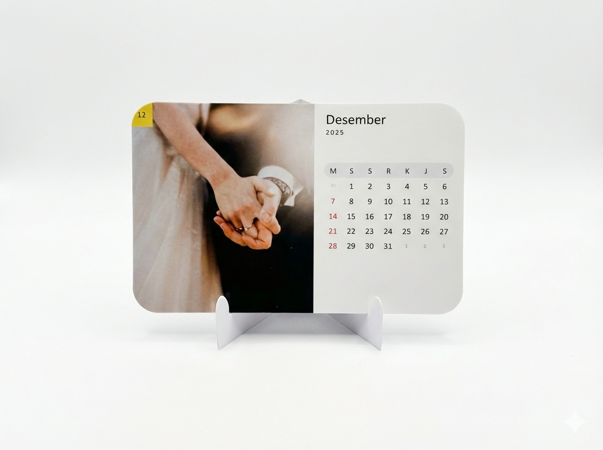 Calendario a schede 80x135