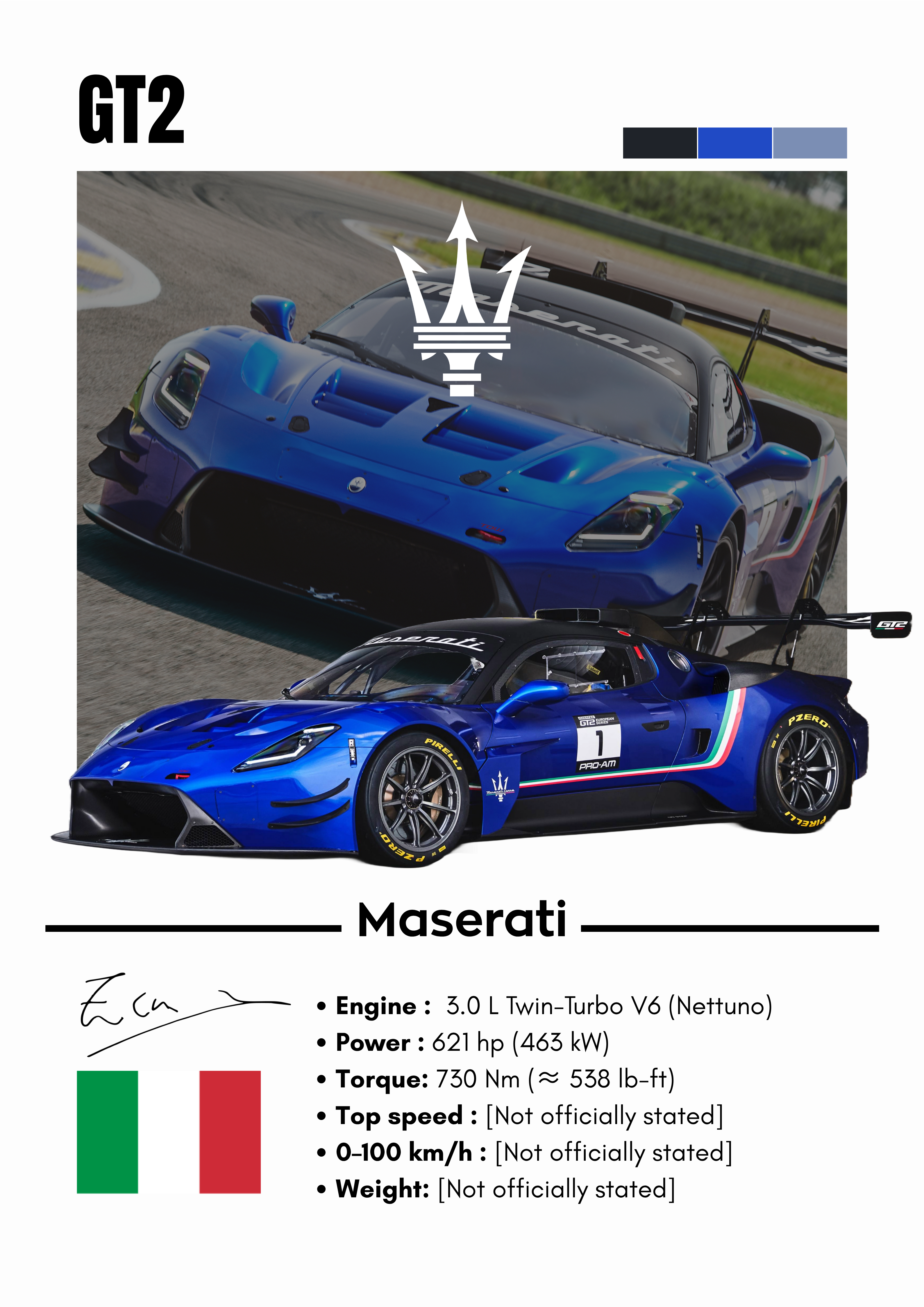 Poster Maserati