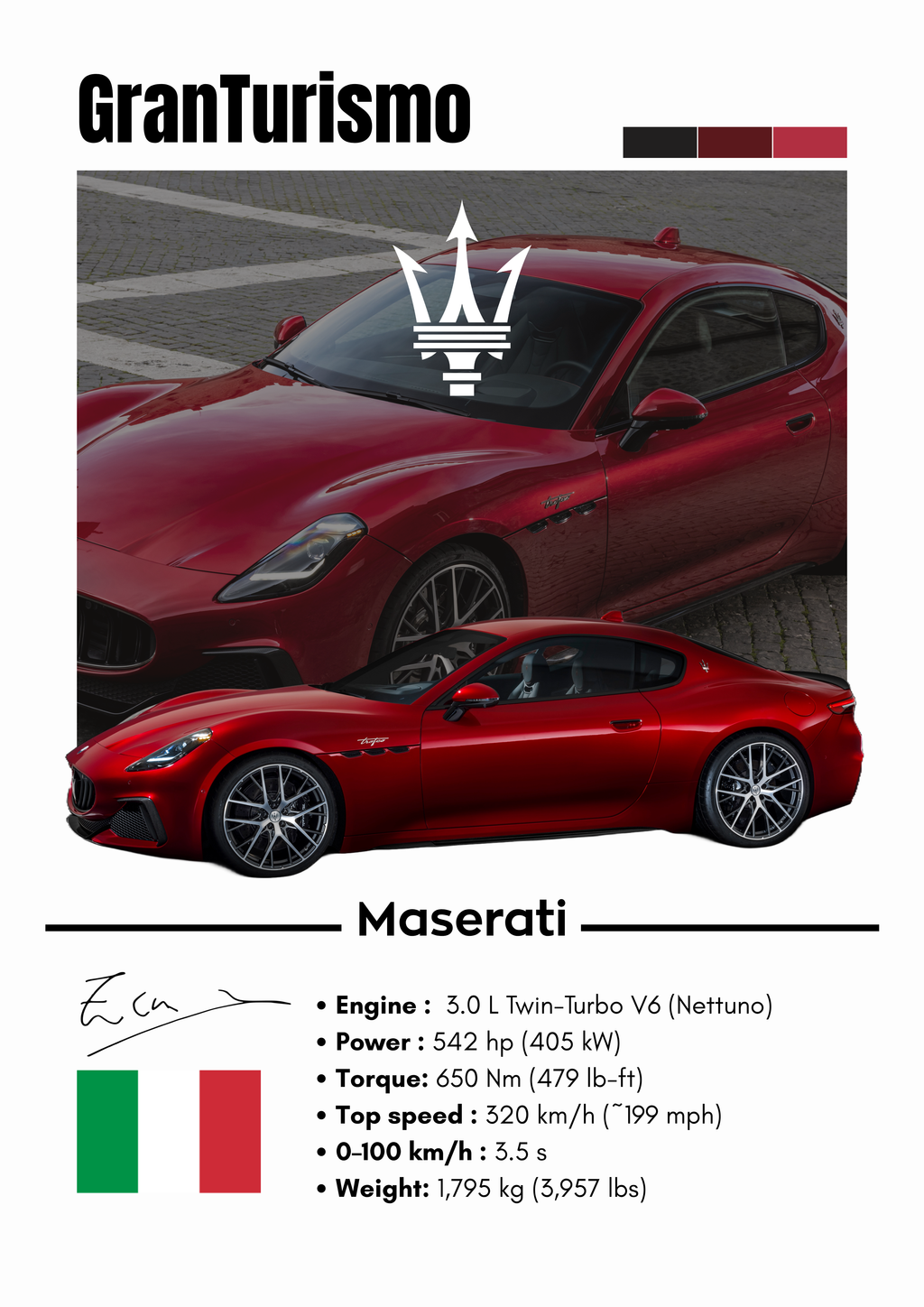 Poster Maserati