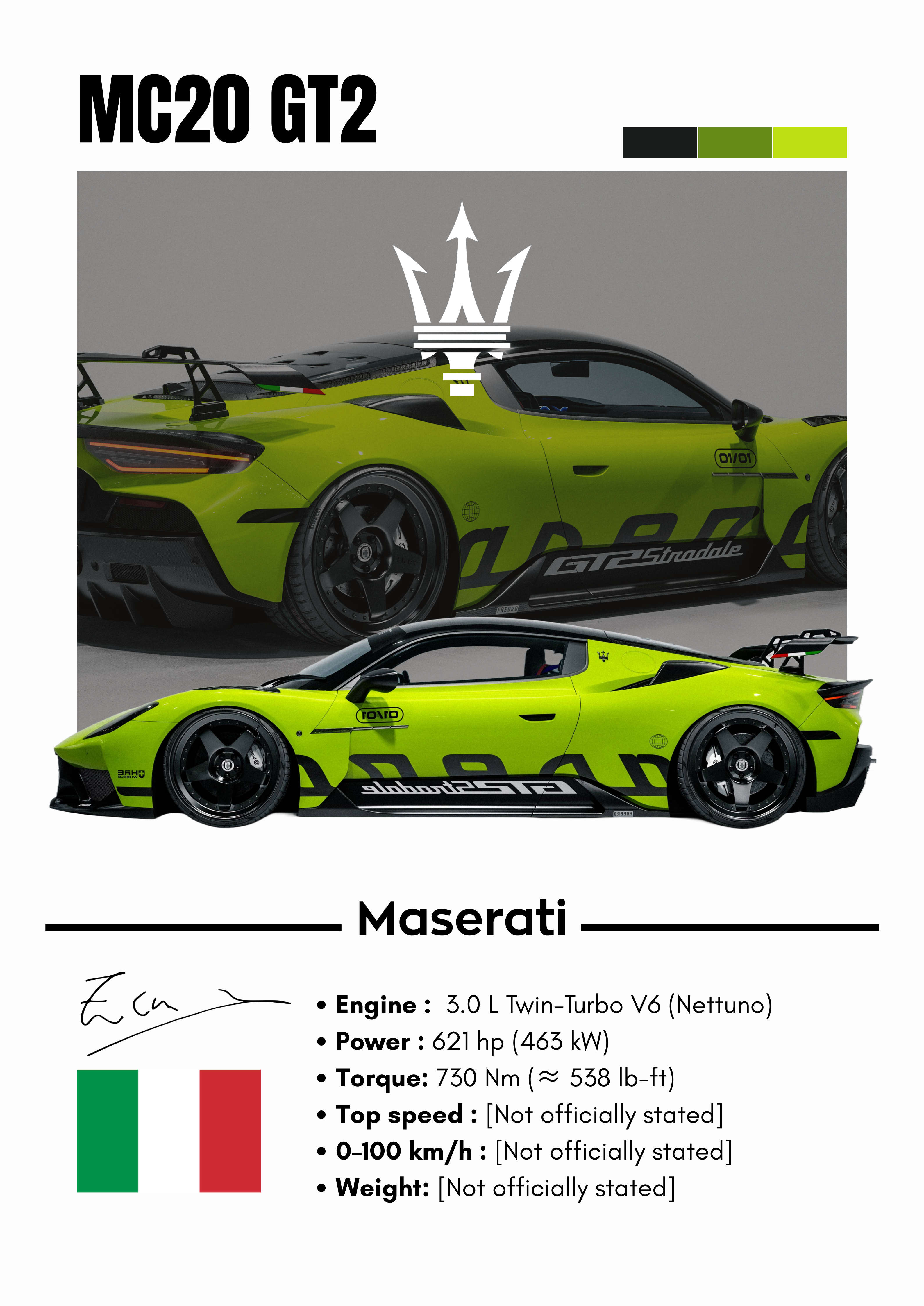 Poster Maserati