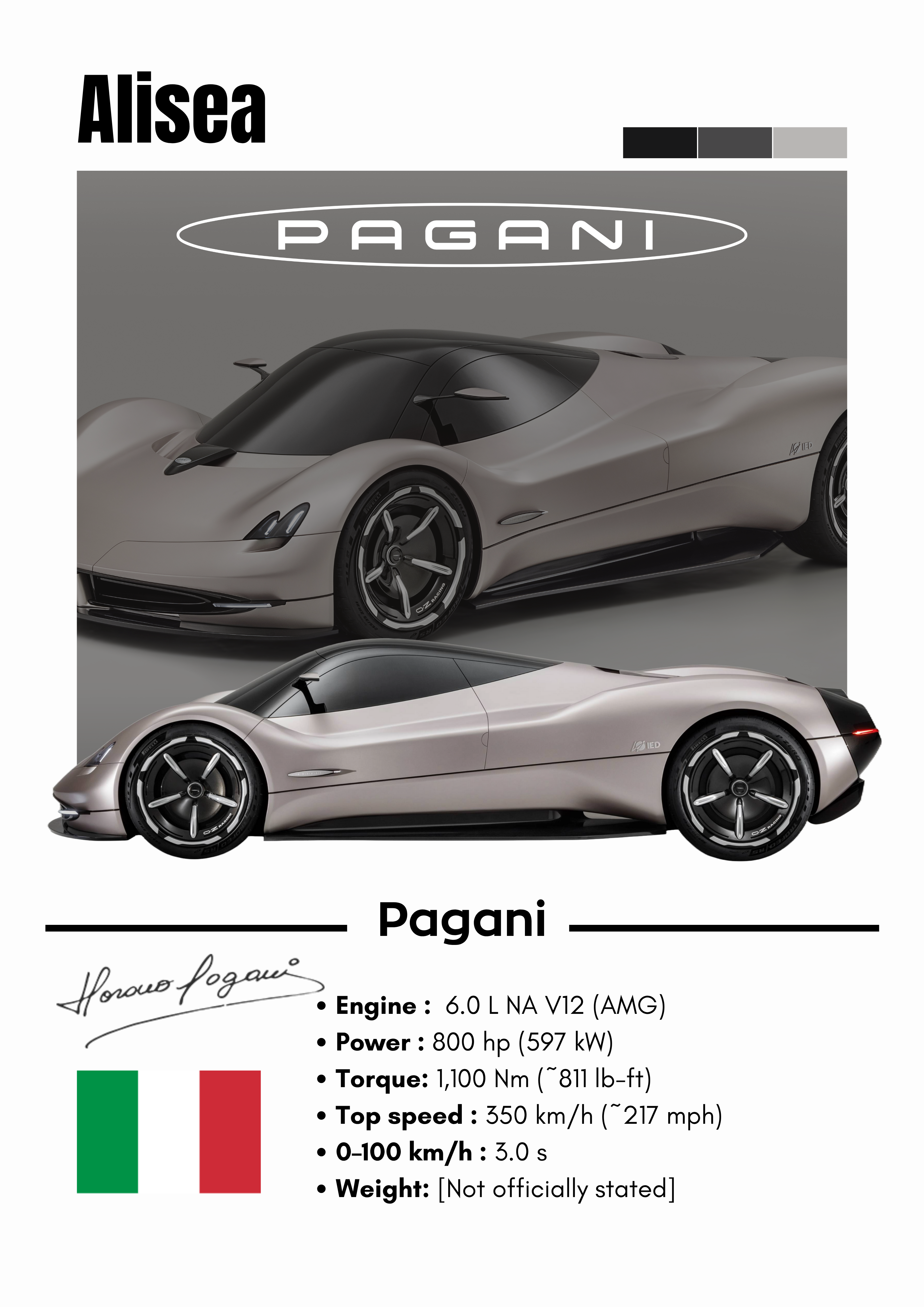 Poster Pagani