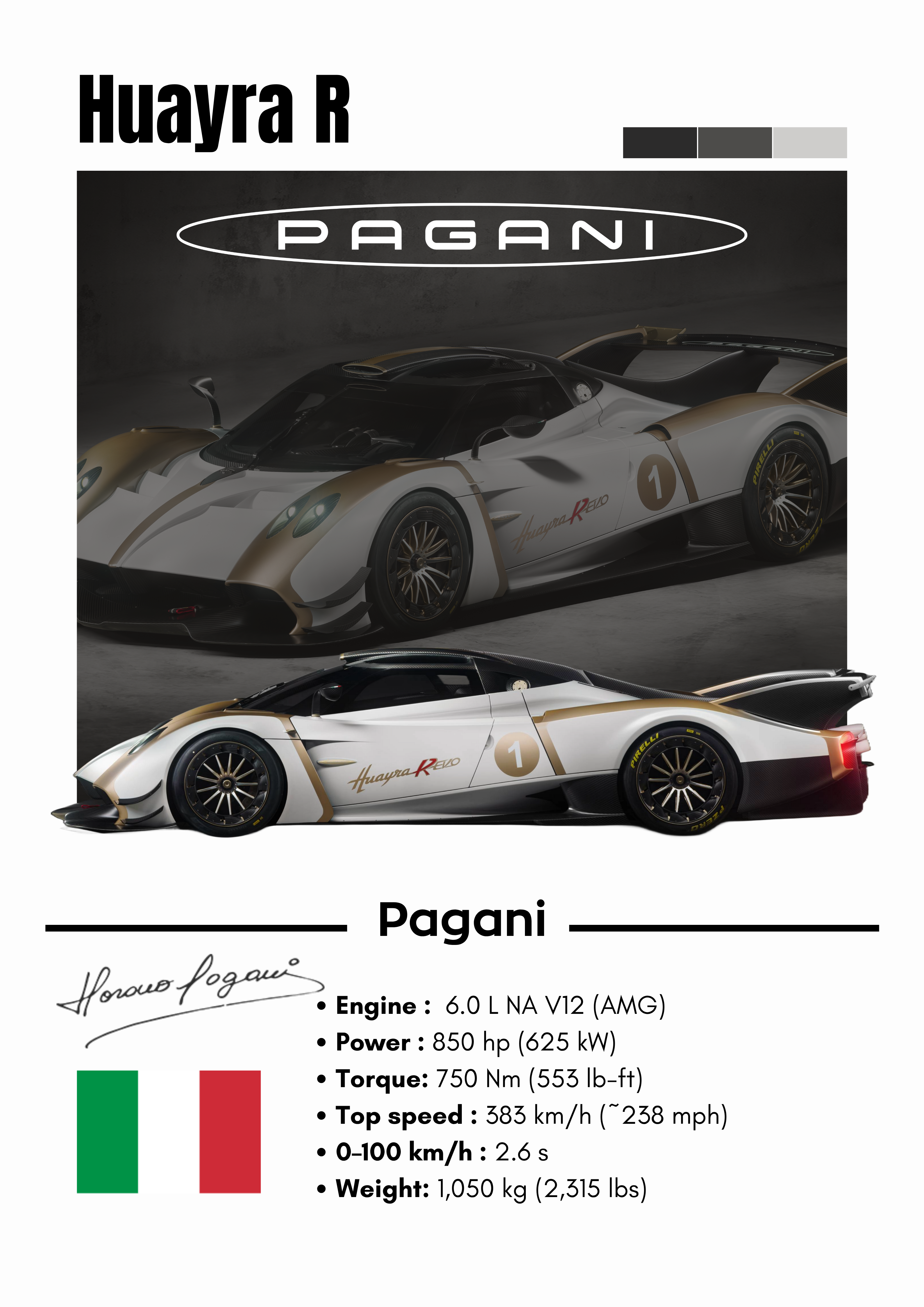 Poster Pagani
