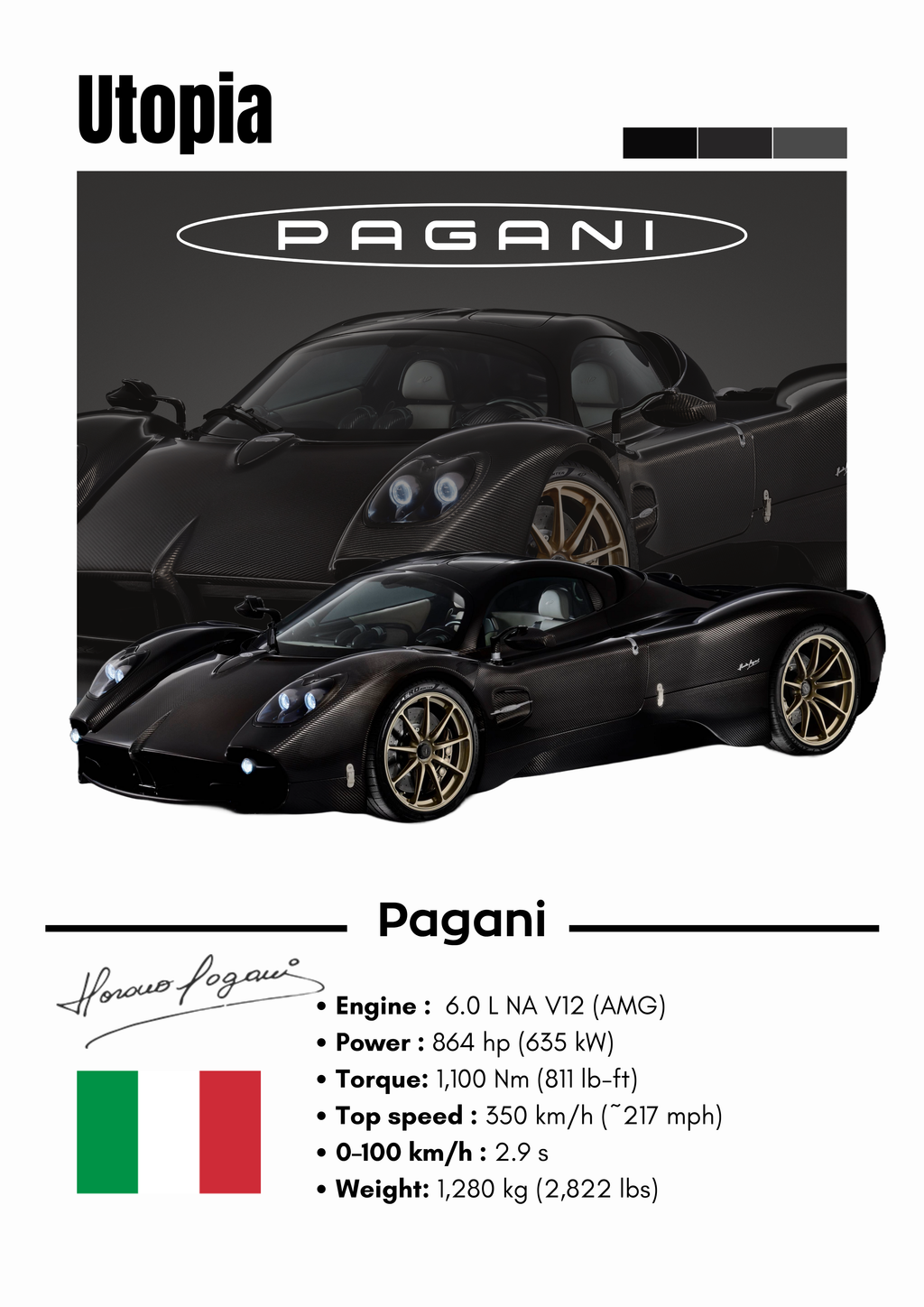 Poster Pagani