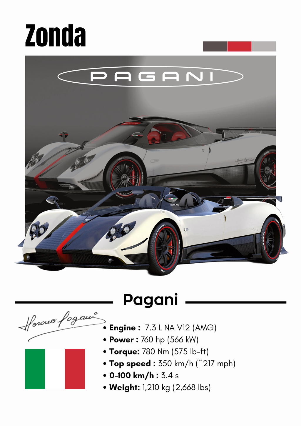 Poster Pagani