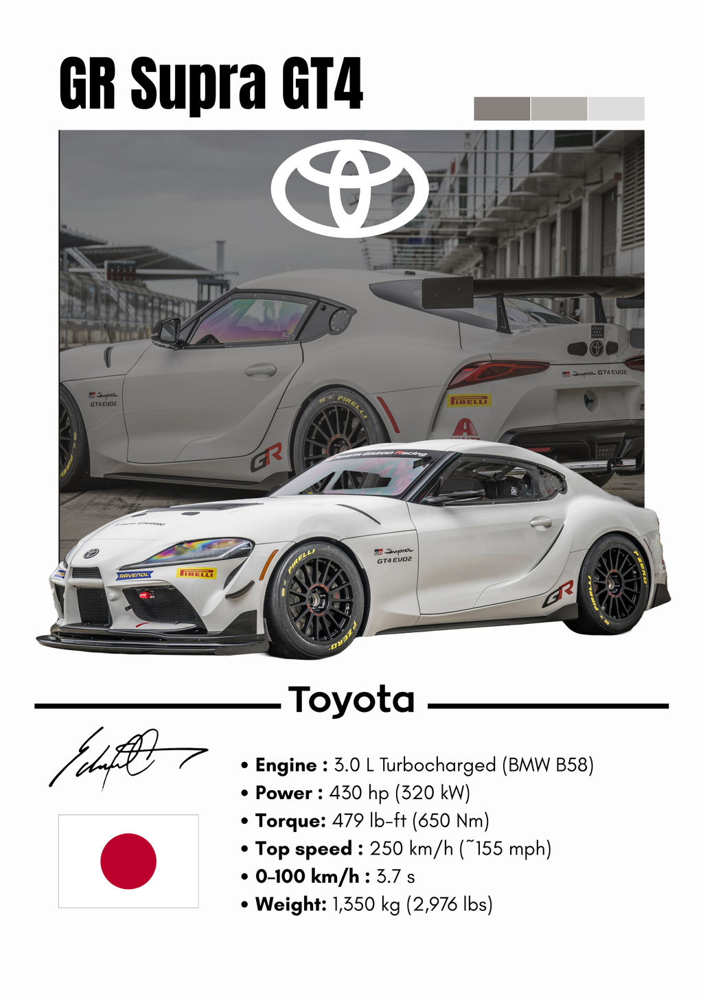 Poster Toyota