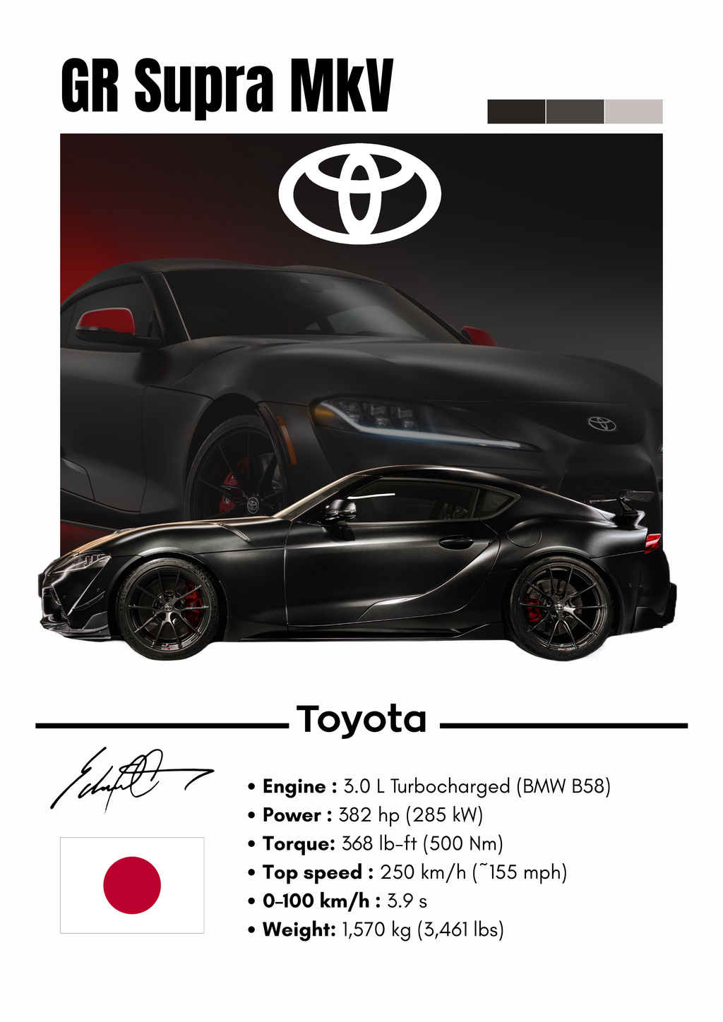 Poster Toyota